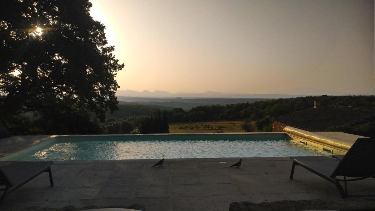 La Ferme Les Eybrachas Hotel Reauville Bagian luar foto